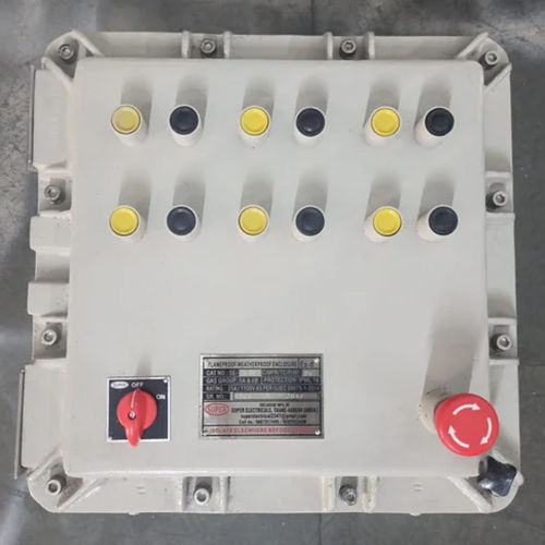 Gray Flameproof Multiway Junction Box