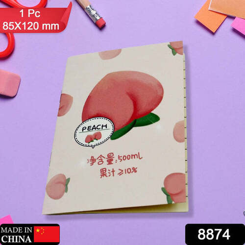 NOTEBOOK FOR WOMEN MEN MEMO NOTEPAD SKETCHBOOK 16 PAGES WRITING (8874)