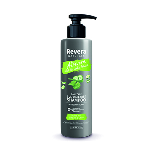 Revera Naturals Aloevera With Cucumber Extract Shampoo