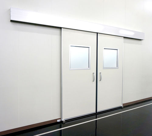 Hermetically Sealed Doors - Adjustable Speed and Auto Close Delay, Biometric Reader and RFID Options Available