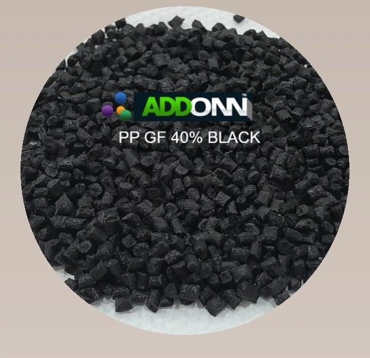 PP GF 10-40% Black Recycled Granule