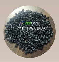 PP TF 10-40% Black Recycled Granule