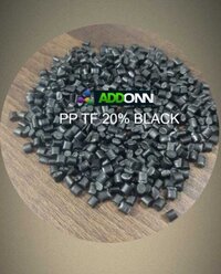 PP TF 10-40% Black Recycled Granule