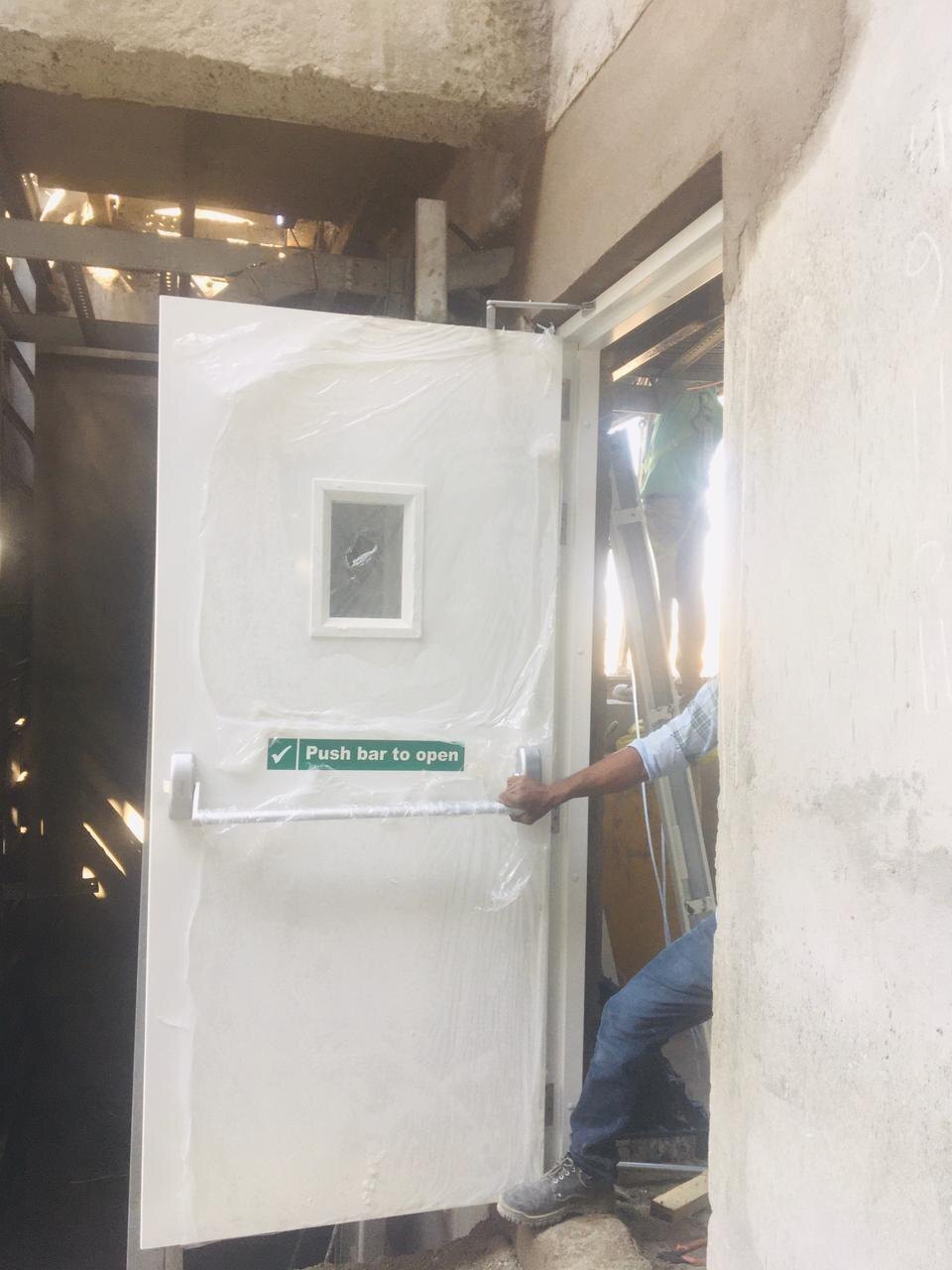 Powder Coated Fire Rated Steel Door