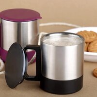 STEEL COFFEE/TEA CUP 5565