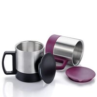 STEEL COFFEE/TEA CUP 5565