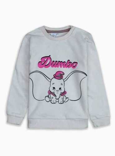 DISNEY BABY GIRLS PULLOVER FLEECE SWEATSHIRT