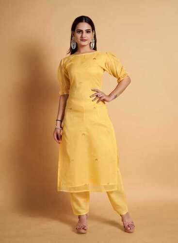 ladies organza kurti