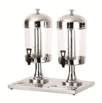 Double Jucie Dispenser - Color: Sliver