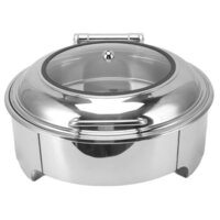 Roll Top Chaffing Dishes - Color: Sliver