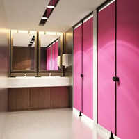 HPL Modular Toilet Cubicle Partition