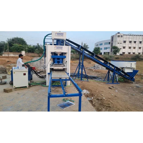 High Durability 8 Kvt Fully Automatic Fly Ash Brick Making Plant