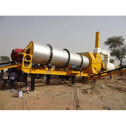 Mobile Hot Mix Plant - Stainless Steel, Semi-Automatic Operation | Frequency Speed Control Cooling System, Warranty Included