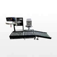 Semi-automatic Bucket Filling And Lid Press Machine