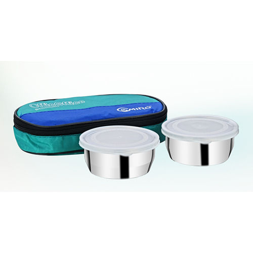 Office 2 Pouch Lunch Box With Airtight Lid