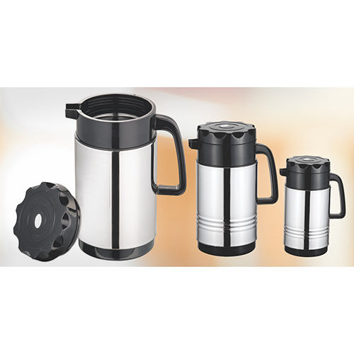 Silver\Black Costa Non Electric Stainless Steel Kettle