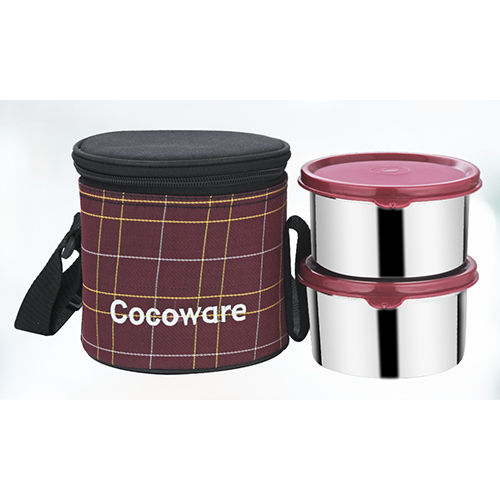 Different Available 550Ml Perfect 2 Stainless Steel Container Set Of 2 With Airtight Lid