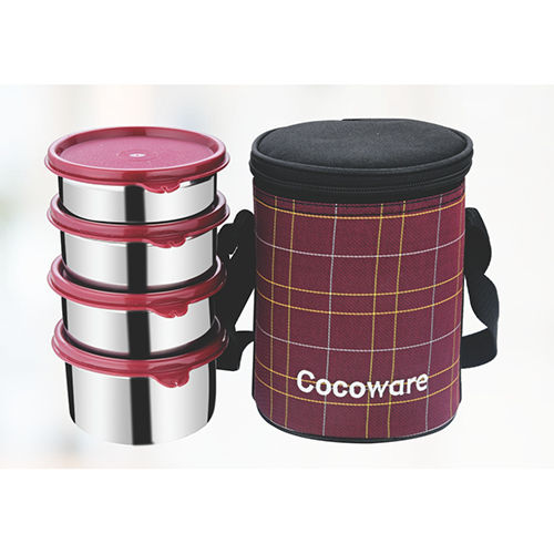 Different Available 550Ml Perfect 3 Senior Stainless Steel Container Set Of 3 With Airtight Lid