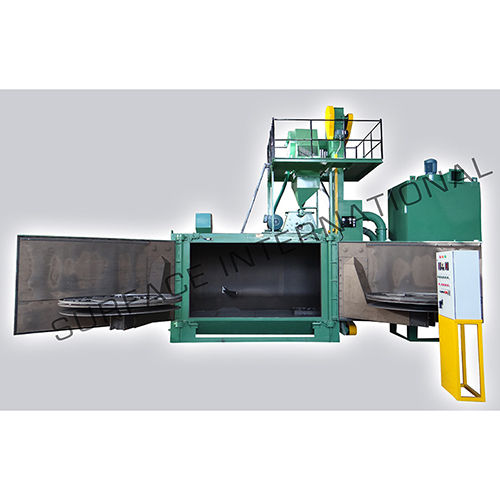 Swing Table Type Blasting Machine - Operating Type: Semi Automatic