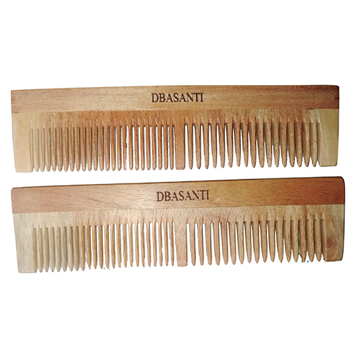 Light Brown Neem Wood Comb