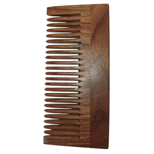 Neem Wood Shampoo Comb - Product Type: Styling Products