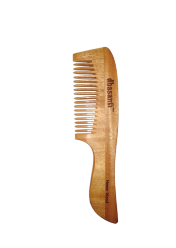 Brown Neem Wooden Comb