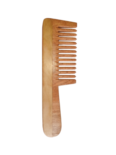 Styling Products Bg0001 40g Pure Neem Wood And Sheesham Wood Handle Comb