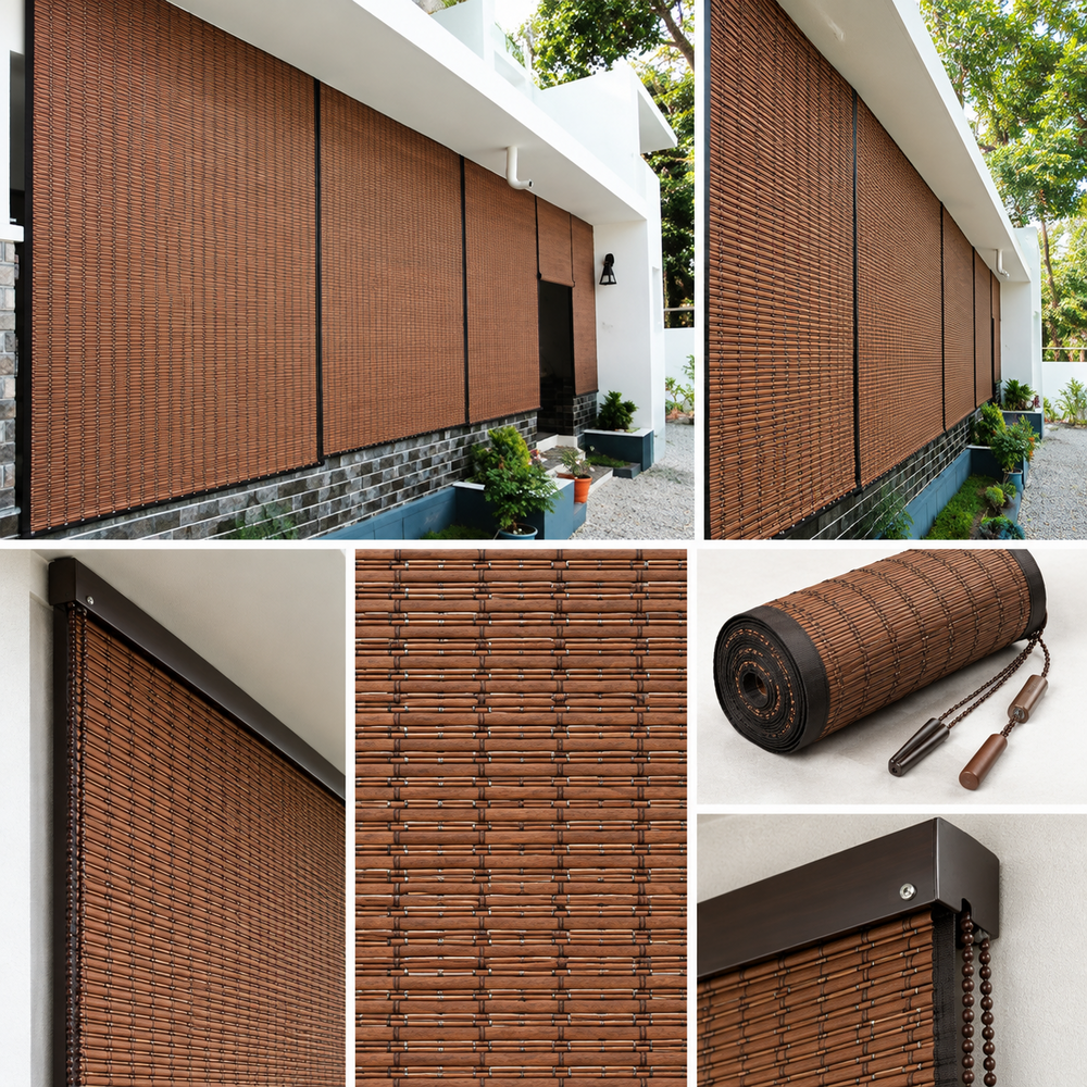 Window Bamboo Chick Blind - Color: Different Available