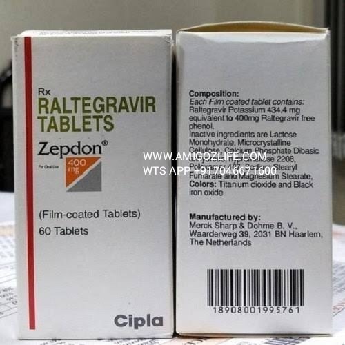 Raltegravir Tablet Film Coated