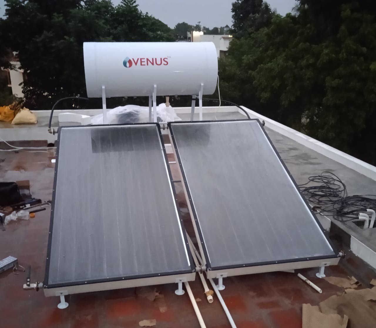 VENUS 200 LITER FPC SOLAR WATER HEATER