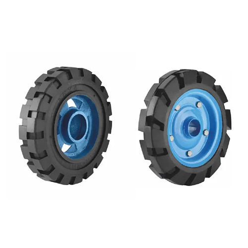 CI Rubber Bonded Wheel