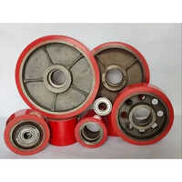 Pu Coating Wheel - Color: Red