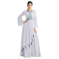 Embroidery Thread Work gown
