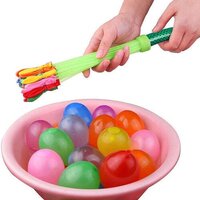 Holi Magic Water Balloons For Kids - 111 Pcs (multicolor)