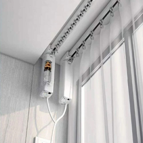 Motorized Side Shifting Curtains System