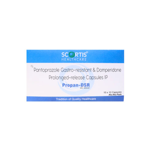 Enteric Coated Pantoprazole Sodium And Domperidone SR Capsules
