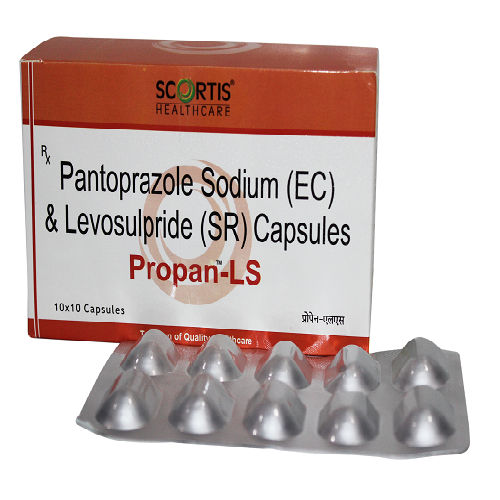 Prantoprazole Sodium Enteric Coated And Sustained Release Levosulpiride Capsules