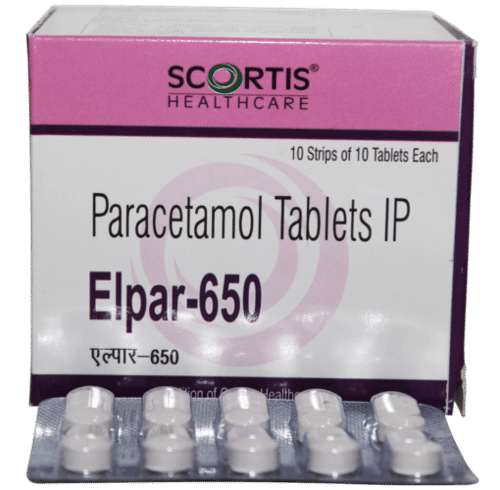 Paracetamol Tablets IP - Solid Form Anti-Viral Medication for Health Weakness | Ingredients Include Calcium Stearate, Docusate Sodium, Hydroxypropyl Methylcellulose, Red #40