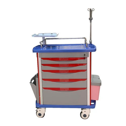 Stainless Steel And Plastic Crash Cart Design: Column