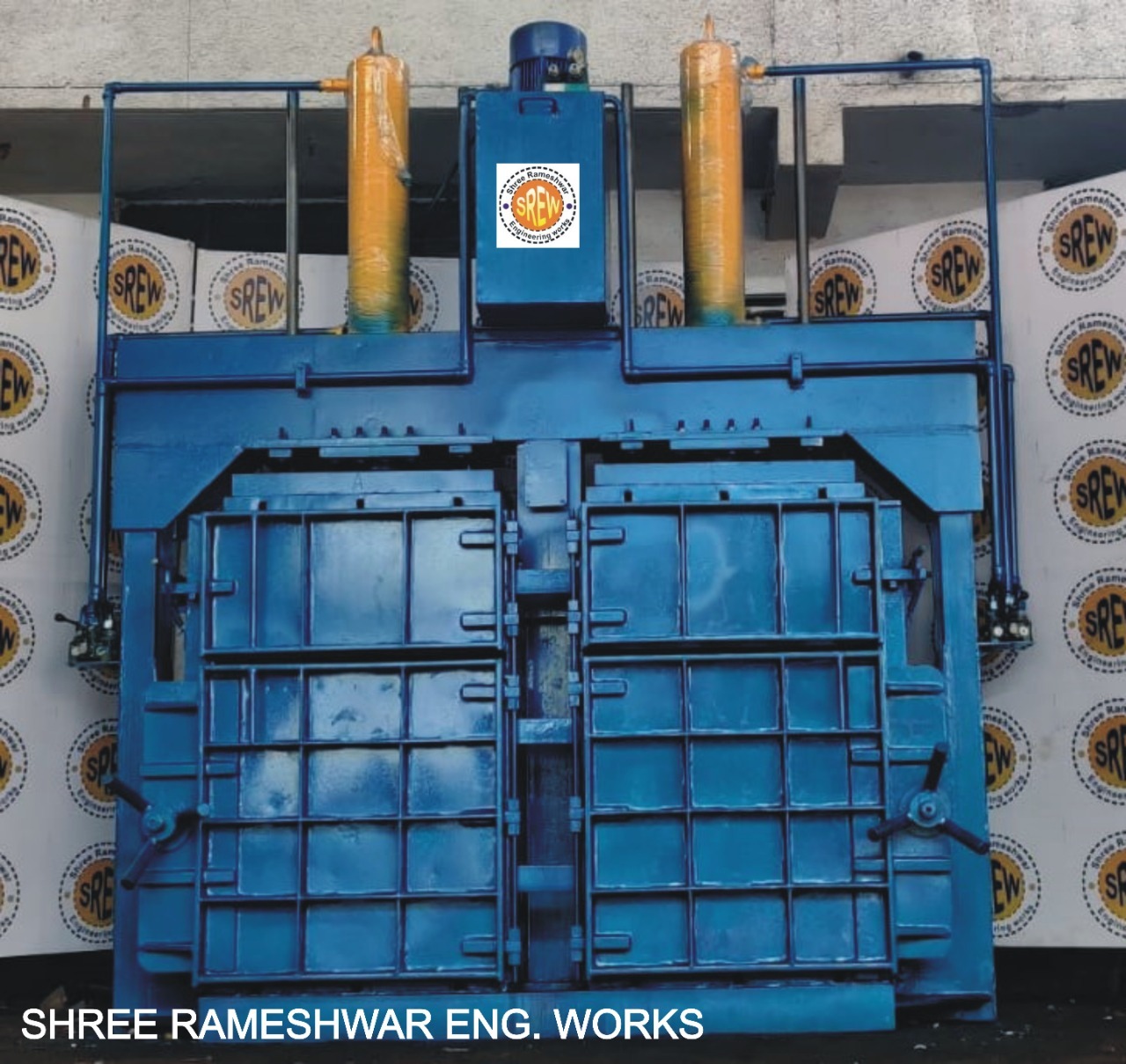 Paper Waste Baler Machine