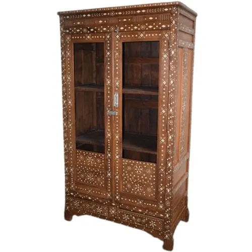 Antique Wooden Cabinet - Color: Brown