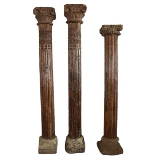 Wooden Railing Pillars - Finish: Polished