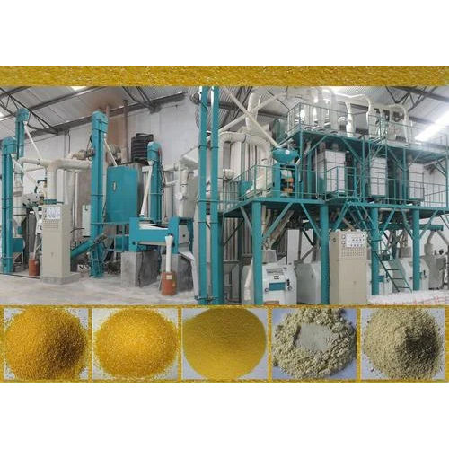 Lower Energy Consumption Maize Flour Mill Plant