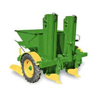 Green 1000 Watt Potato Planter Implements