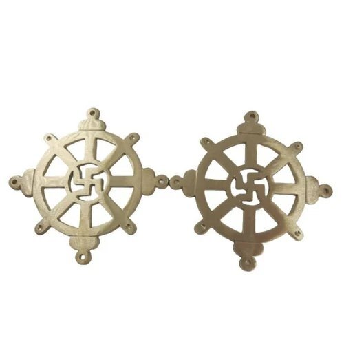 SSV Round Brass Swastik Wheel