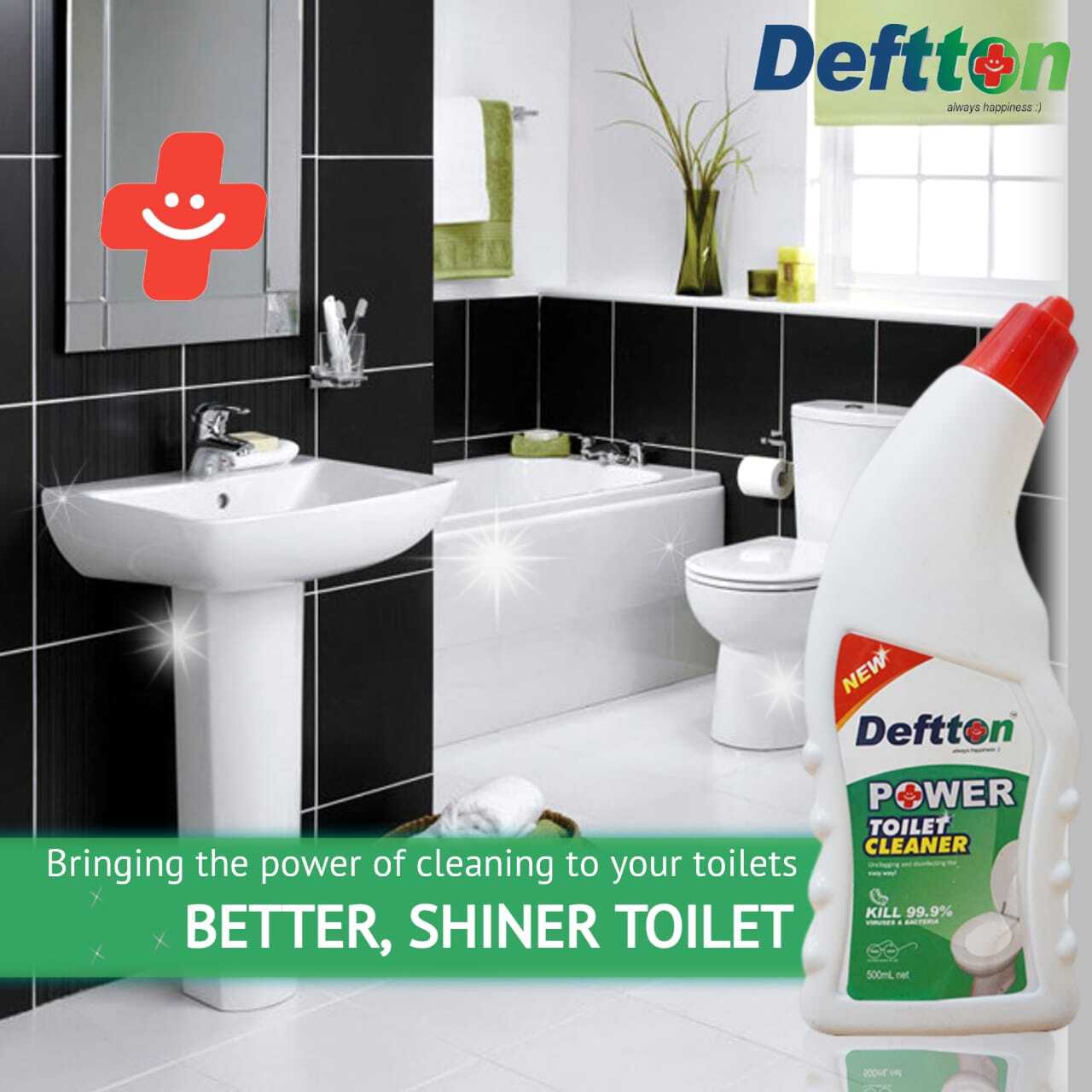 750 ML Deftton Toilet Cleaner