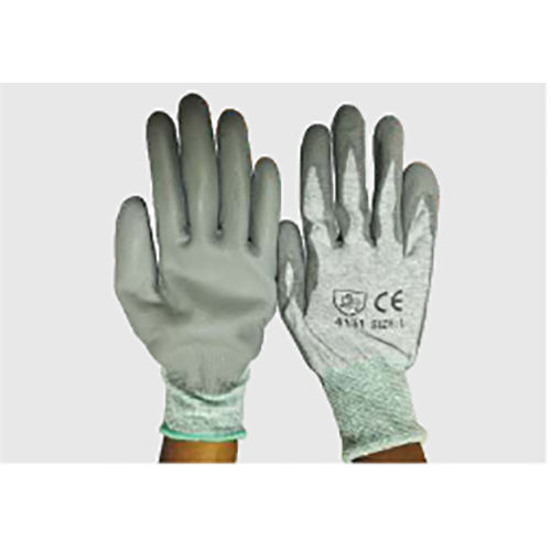 ESD Plam PU Coated Gloves