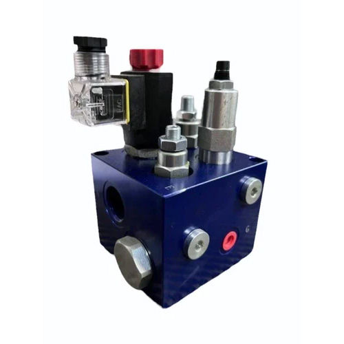 Blue Hydraulic Relief Control Valve