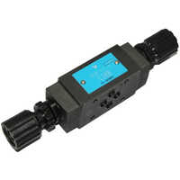 Black Modular Flow Control Valve