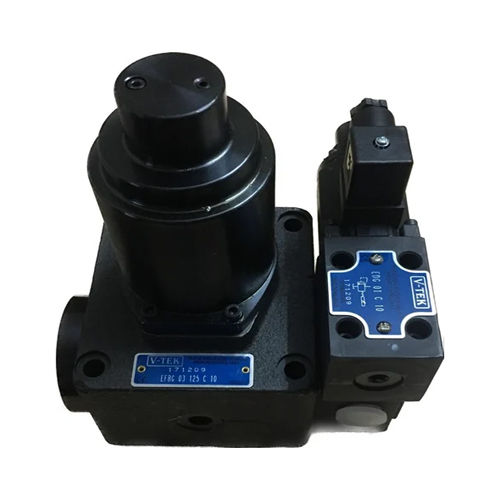 Black Proportional Electro Hydraulic Control Valve